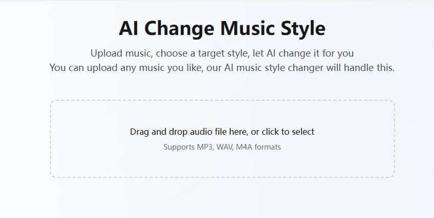ai change music style