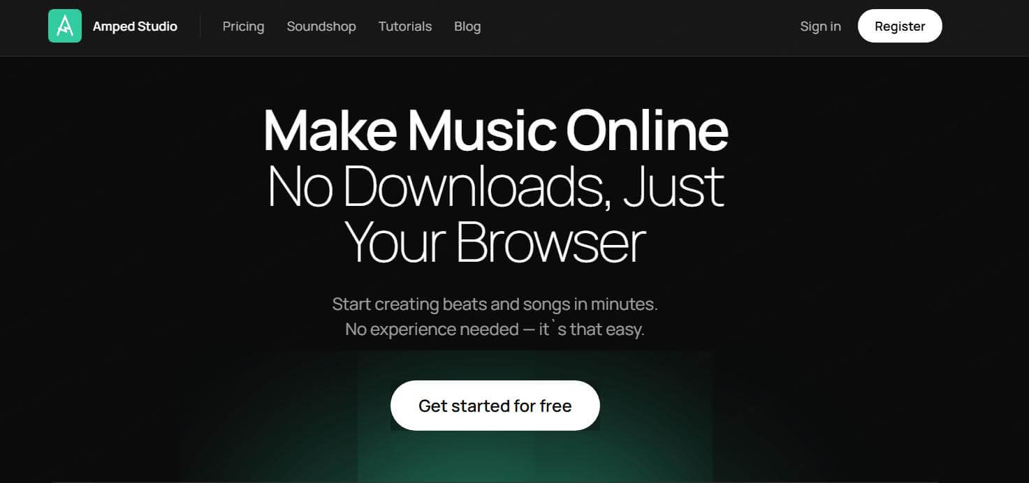 ampedstudio midi editor online