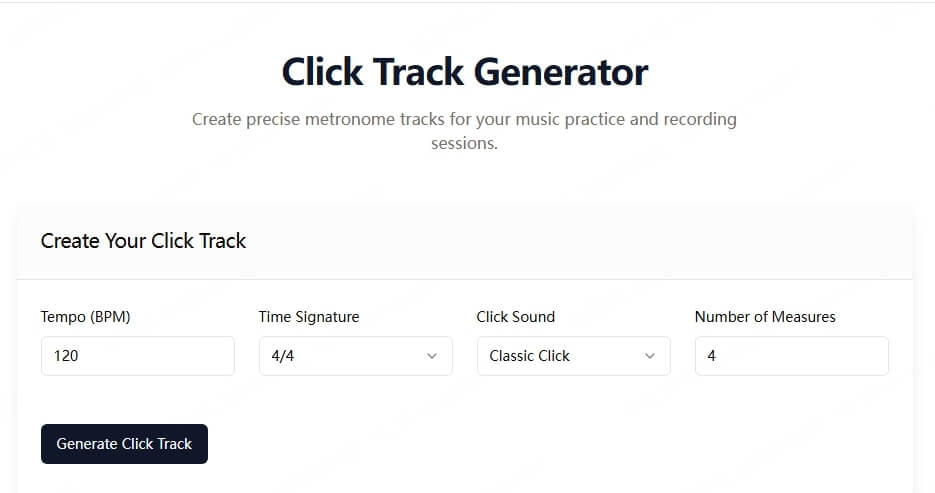 clicktrackgenerator