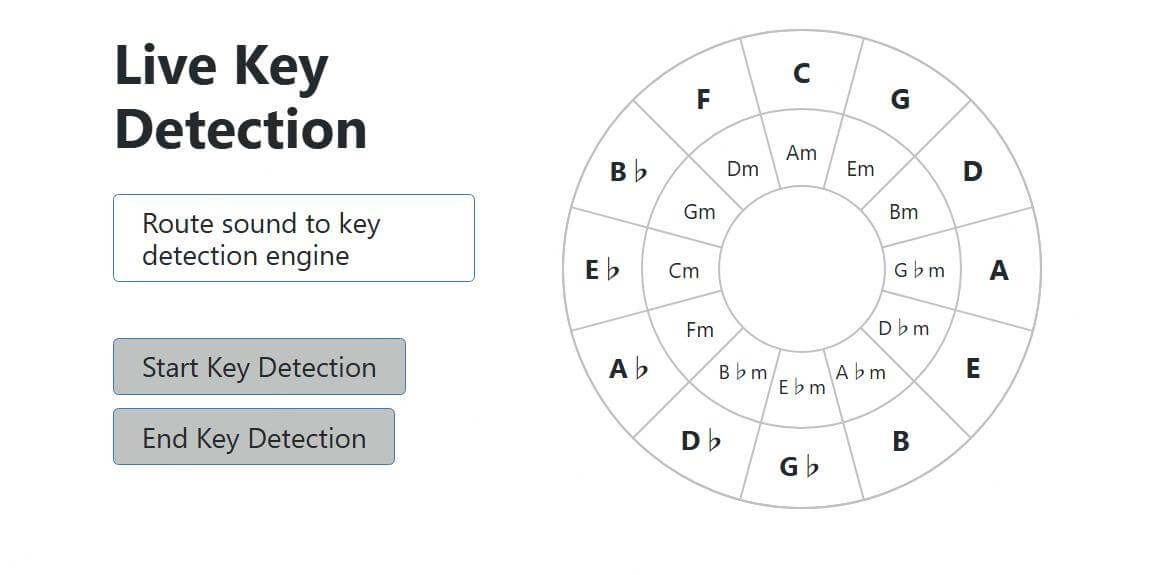keyfinder song key finder