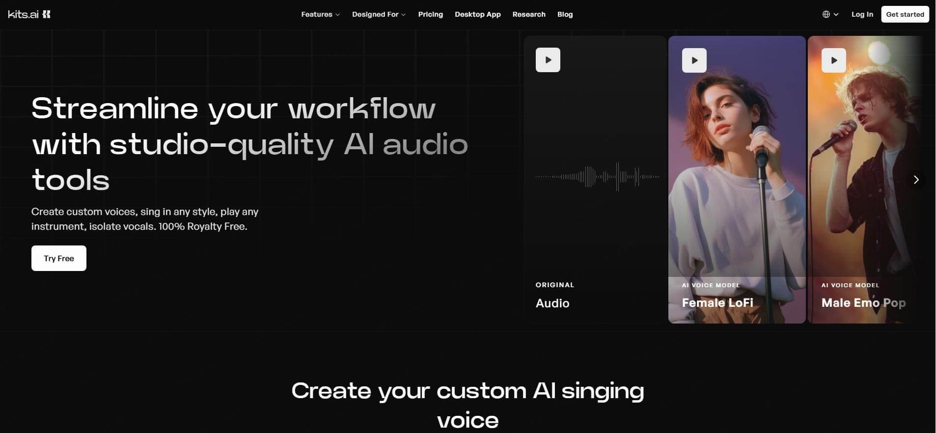 kits ai autotune free online