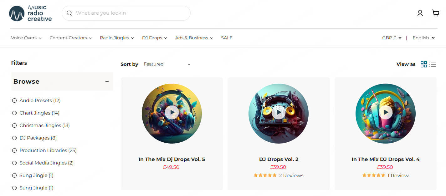 music radio creative