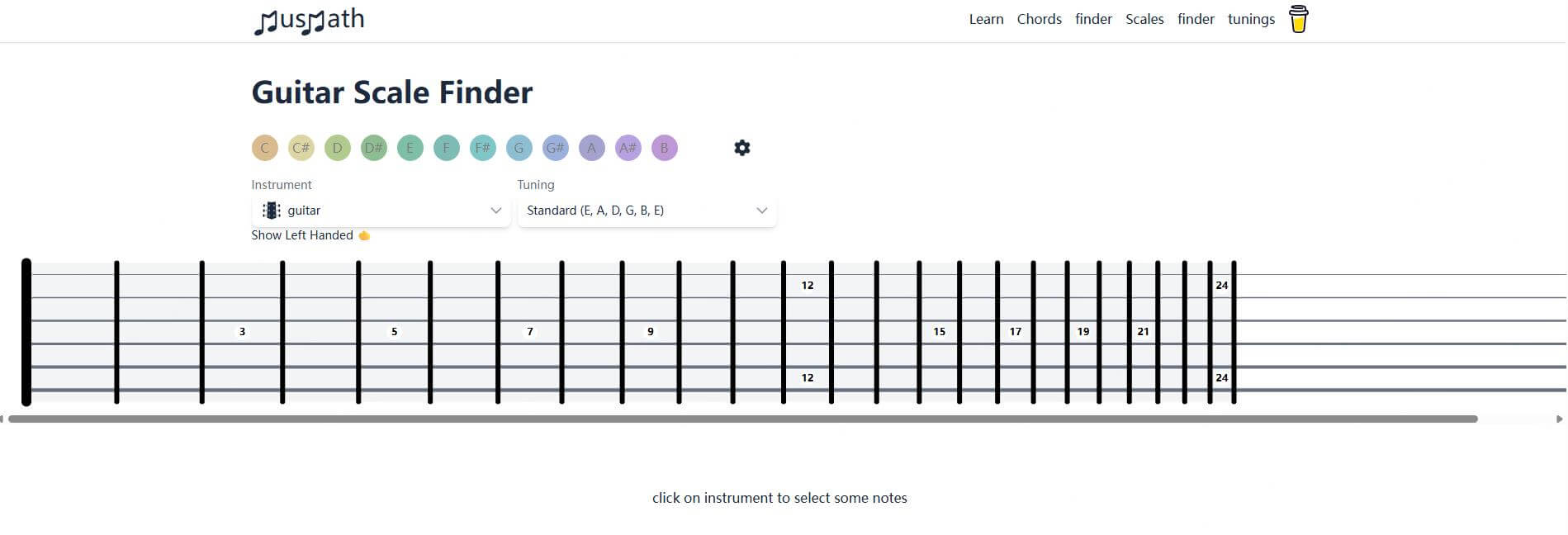 musmath scale finder