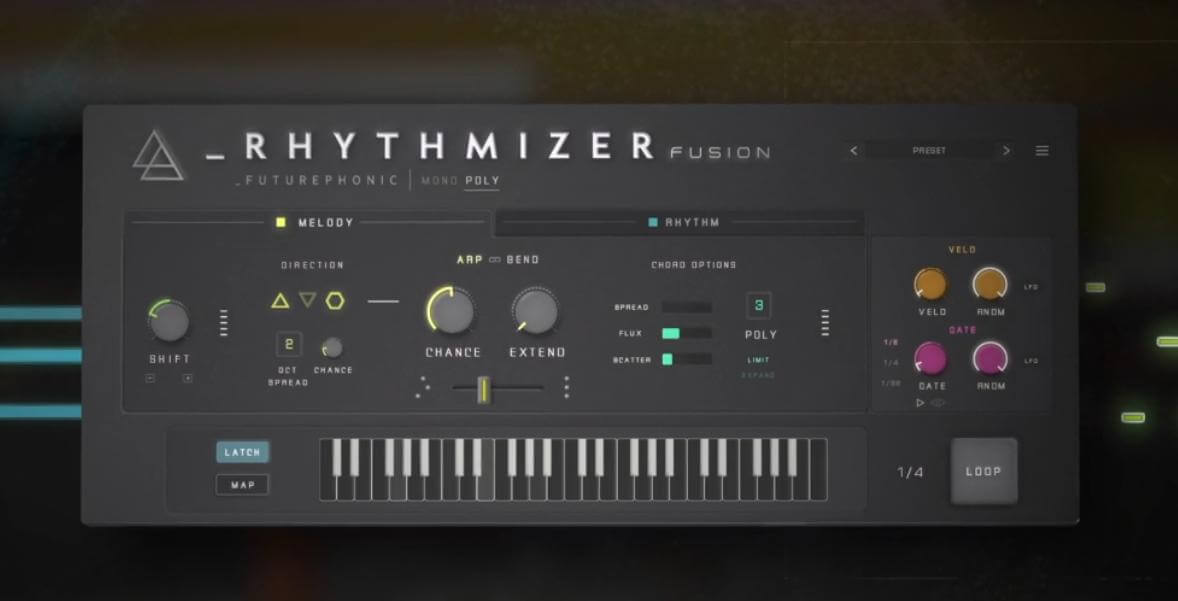 rhythmizer fusion random rhythm generator