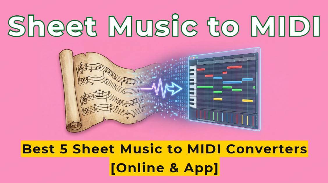 sheet music to midi