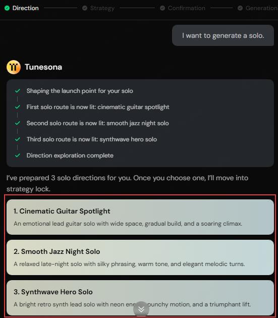 solo generator choose