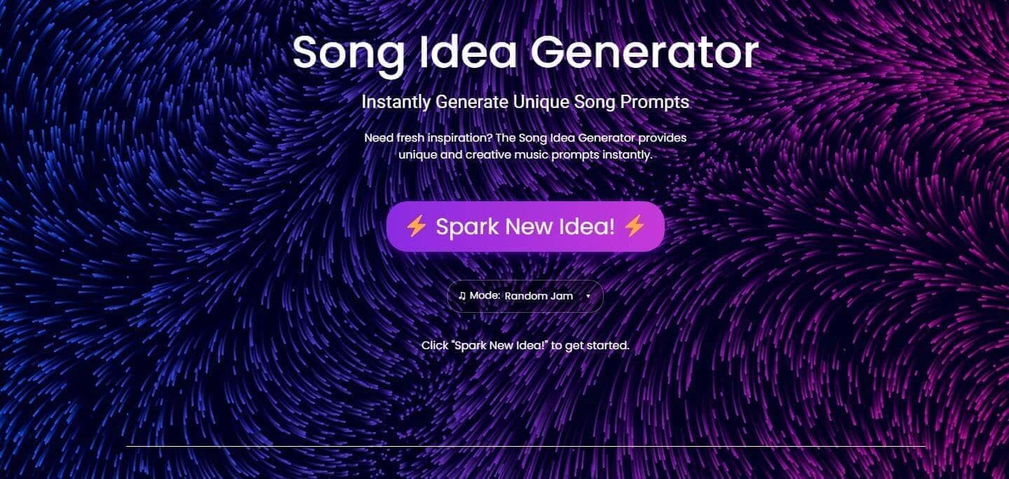 songideagenerator