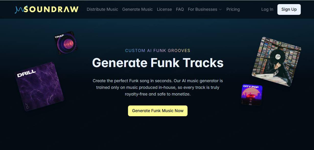 soundraw funk maker