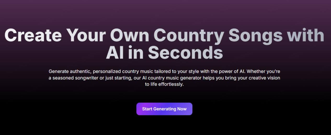 soundverse ai country music generator