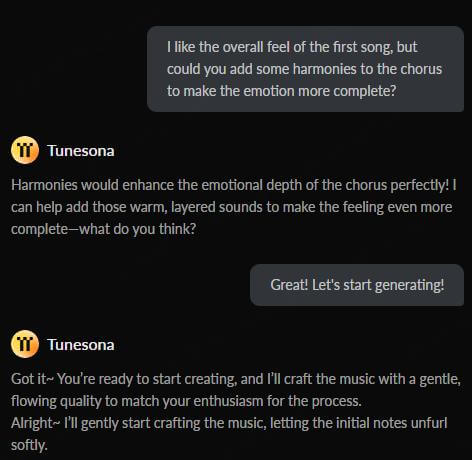 tunesona country song make request