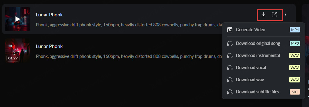 tunesona download and share