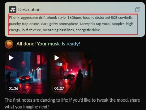 tunesona make phonk preview song
